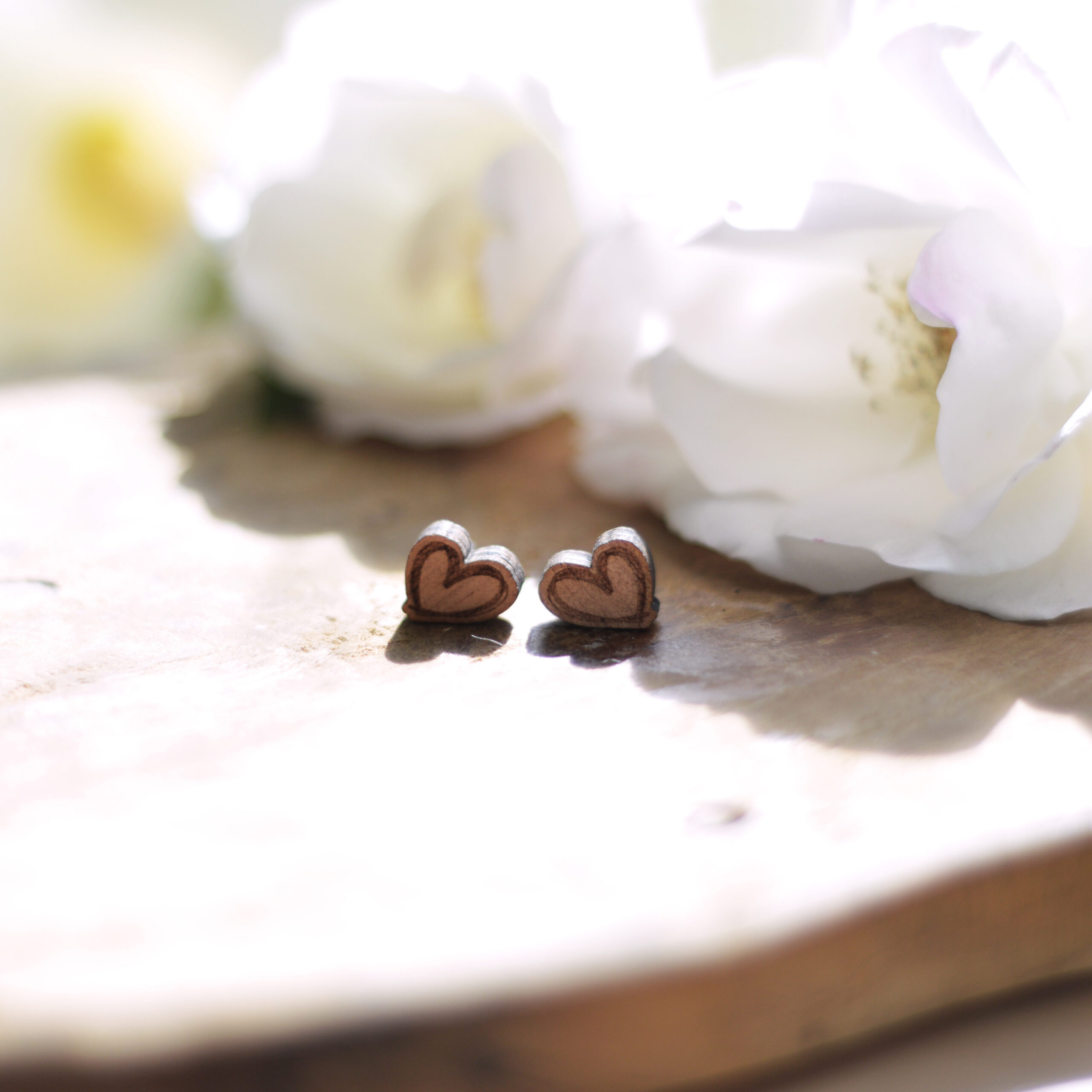 Puces d&rsquo;oreilles coeur